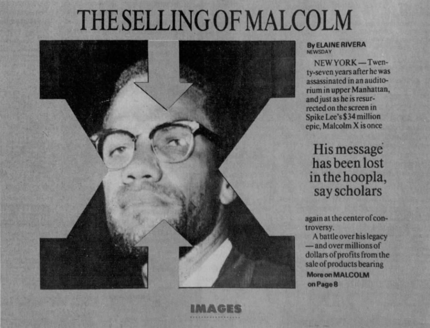 Who Got Rich Off All Of Those Malcolm X T-Shirts?